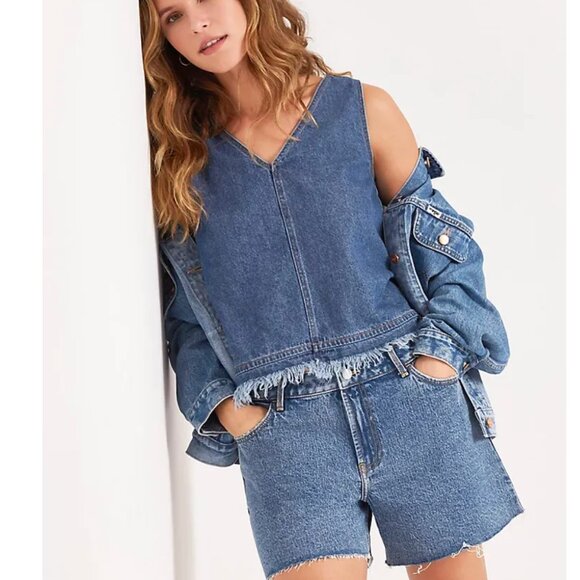 NWT Wrangler High Rise Vintage 4" Short - Picture 3 of 10